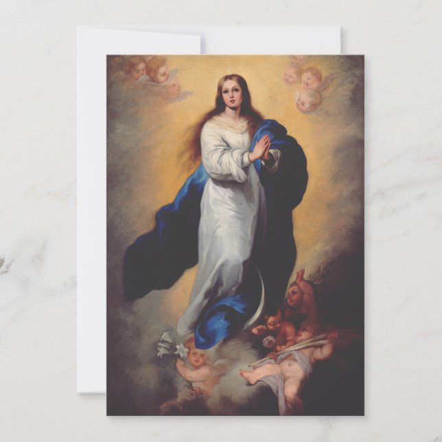 Our Lady of the Immaculate Conception Invitation (Front)