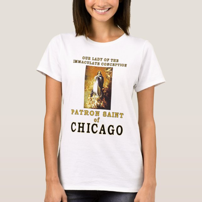 OUR LADY of the IMMACULATE CONCEPTION T-Shirt (Front)