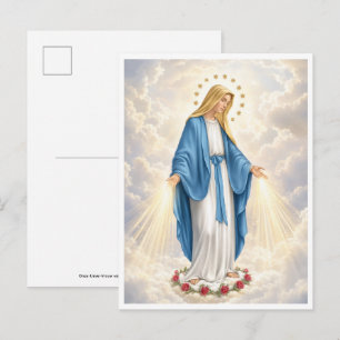 Our Lady of the Miraculous Medal Postcard