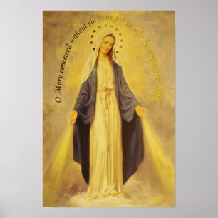 Our Lady of the Miraculous Medal Poster