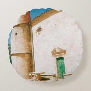 Our Lady of the Rocks - Bay of Kotor - Montenegro Round Cushion