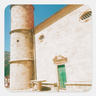 Our Lady of the Rocks - Bay of Kotor - Montenegro Square Sticker