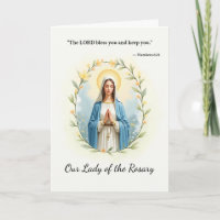 Our Lady of the Rosary God's Peace and Blessings