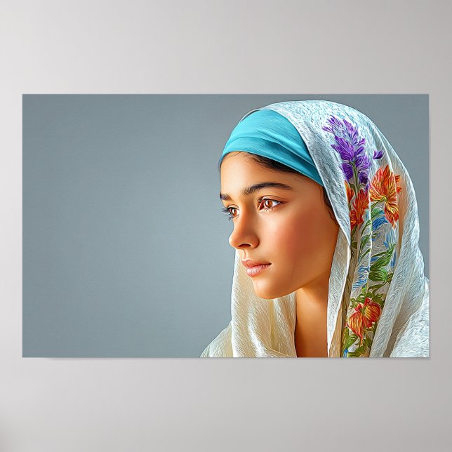 Our Lady of the Rosary Poster (Front)