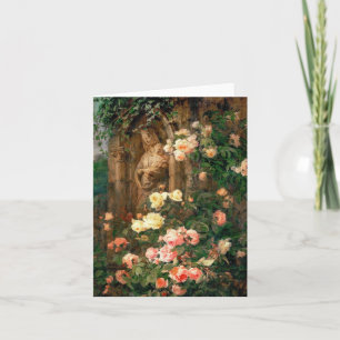 Our Lady of the Roses - Madonna with child Card