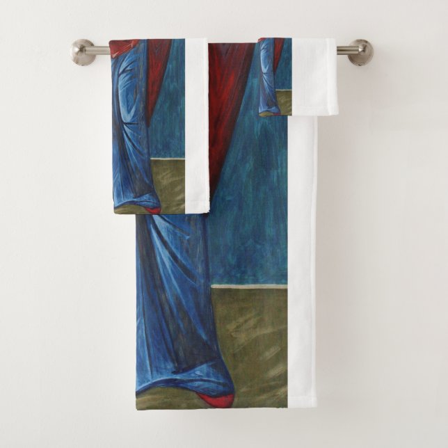 Our Lady of the Sign Bath Towel Set (Insitu)