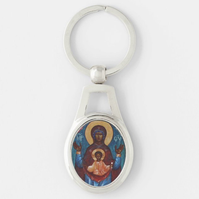 Our Lady of the Sign Key Ring (Front)