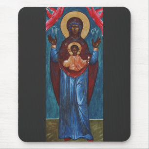 Our Lady of the Sign Mouse Pad