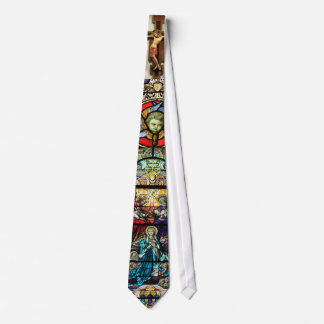 Our Lady of Victory tie-Religious design Tie