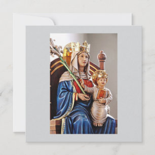 Our Lady of Walsingham Flat Greeting Card