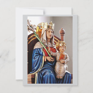 Our Lady of Walsingham Flat Greeting Card