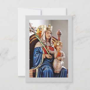 Our Lady of Walsingham Flat Greeting Card
