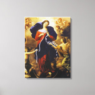 OUR LADY UNDOER OF KNOTS CANVAS PRINT