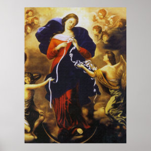 OUR LADY UNDOER OF KNOTS. POSTER