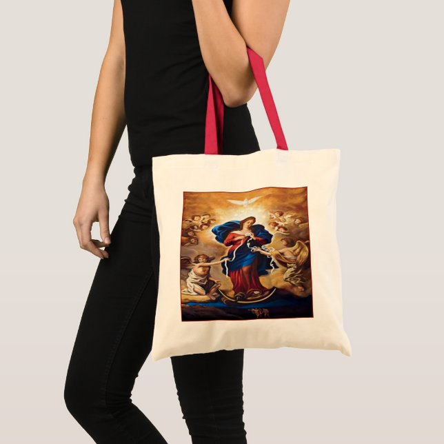 Our Lady Undoer of Knots Tote Bag (Front (Product))