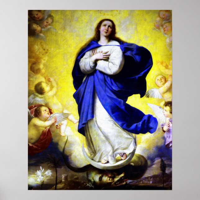 Our Lady Virgin Immaculate Heart of Mary 5 Poster (Front)