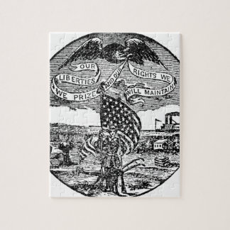Our Liberties We Prize, Rights We Maintain Jigsaw Puzzle