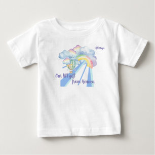 "Our lit'l gift from Heaven" Customisable Baby T-Shirt