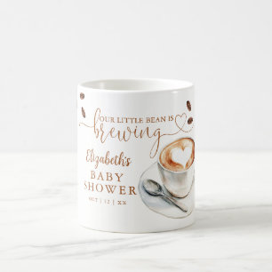 Our Little Bean Is Brewing Coffee Baby Shower Mug