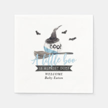 Our Little Boo is Almost Due Halloween Boy Shower 