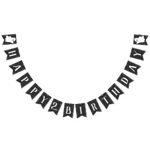 Our Little Boo is Turning Two Birthday Party  Bunting