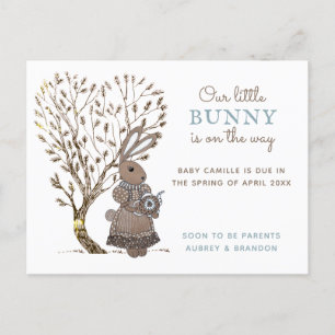 Our Little Bunny Woodland Pregnancy Announcement