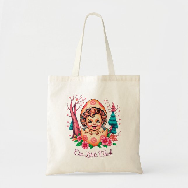 Our Little Chick Tote Bag (Front)