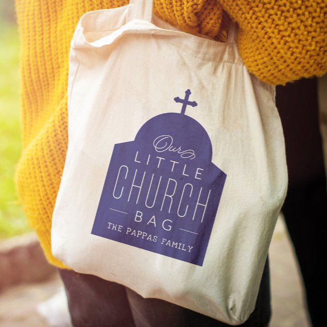 Our little church bag cute purple Orthodox dome (Creator Uploaded)