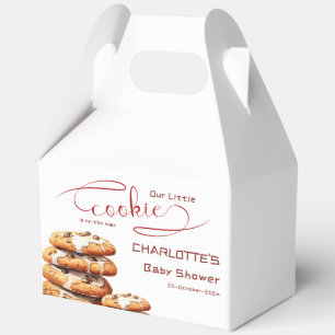 Our Little Cookie Is On The Way Cute Baby Shower Favour Box