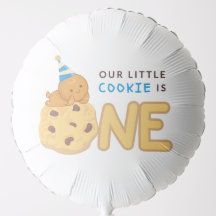 Our Little Cookie is One Balloon