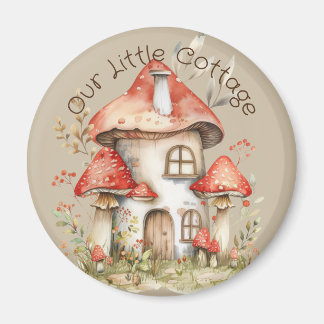 Our Little Cottage Refrigerator Magnet