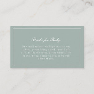 Our Little Cutie Fall Pumpkin Baby Shower Enclosure Card