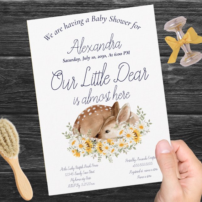 Our Little Dear Deer, Sunflowers and Daisies (Creator Uploaded)