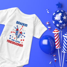 “Our Little Firecracker” Personalised 