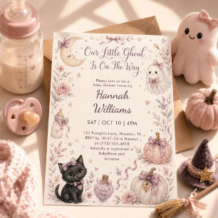 Our Little Ghoul Halloween Baby Shower Invitation