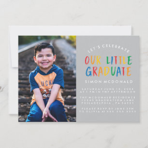 OUR LITTLE GRADUATE GRADUATION PARTY INVITATION