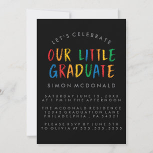 OUR LITTLE GRADUATE GRADUATION PARTY INVITATION