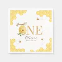 Our Little Honey Bee 1st Bee-Day Birthday