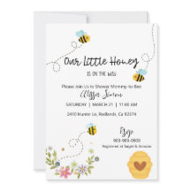 Our Little Honey Bee Themed Baby Shower