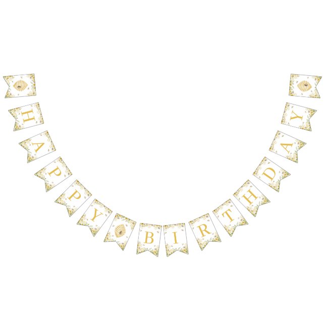 Our Little Honey Milestone Birthday Banner (All)