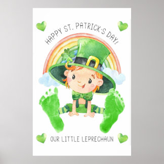 Our little leprechaun poster