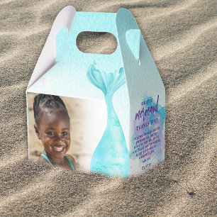 Our Little Mermaid Birthday Party Favour Box