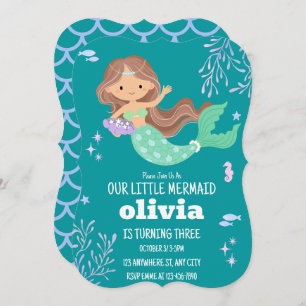Our little Mermaid Girl Birthday Party
