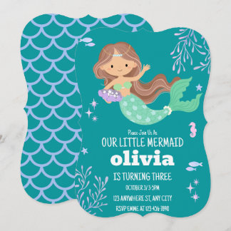Our little Mermaid Girl Birthday Party