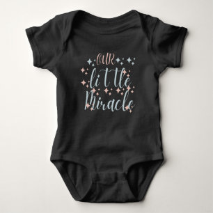 Our Little Miracle Surprise Pregnancy Baby Bodysui Baby Bodysuit