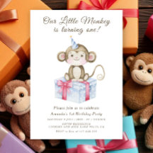 Our Little Monkey First Birthday