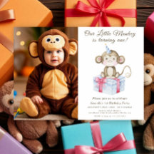 Our Little Monkey First Birthday