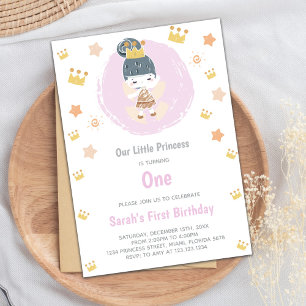 Our Little Princess Birthday Invitations