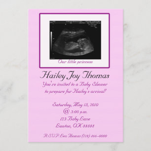 Our little princess, Hai... Invitation