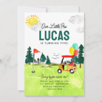 Our Little Pro Swing Par-tee Kids Golf Birthday